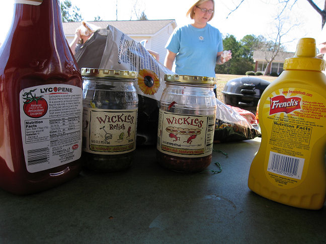 Wickles...the unofficial sponsor!