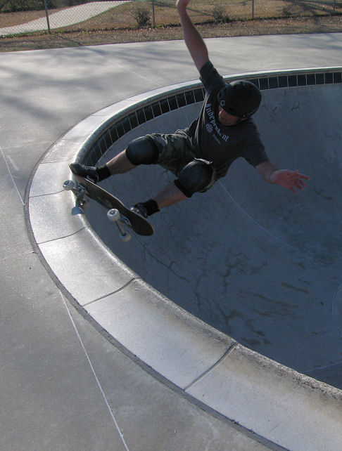 Coast Guard Chris fuggin up the coping...damn out of towners! haha